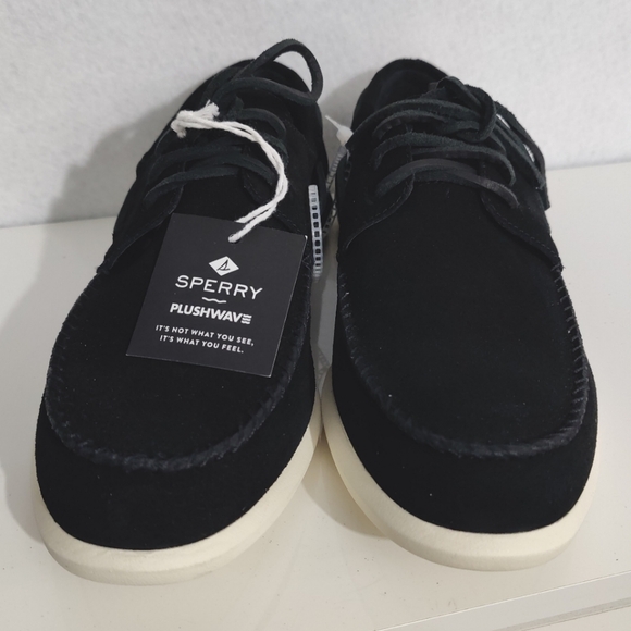 SPERRY PLUSHWAVE MEN'S IN BLACK SIZE 10 STS,24473 - Picture 2 of 6